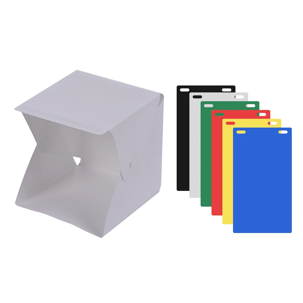 Andoer Portable DIY LED Studio Light Box Tent Kit Mini Foldable Photo Studio Softbox 6500Kfor Small Products Camera Accesseries
Andoer Portable DIY LED Studio Light Box Tent Kit Mini Foldable Photo Studio Softbox 6500Kfor Small Products Camera Accesseries
