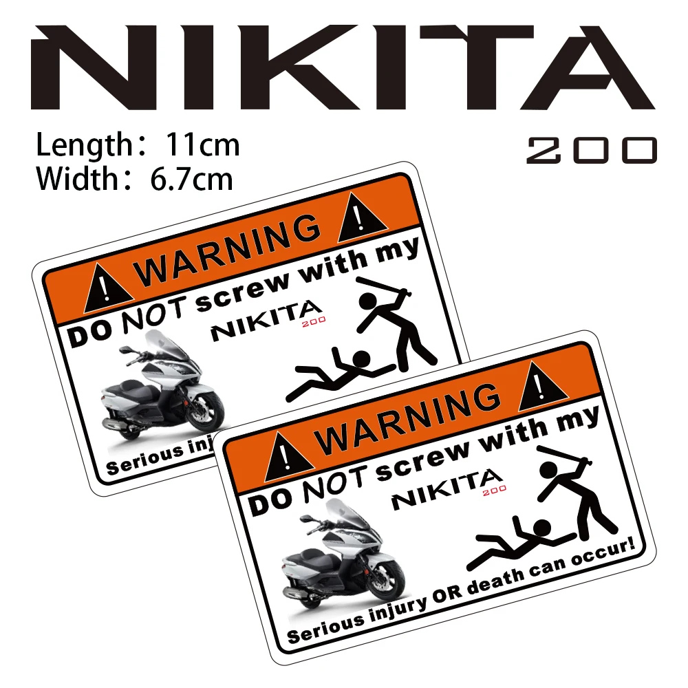 KODASKIN Дешевые 2D креативные предупреждающие наклейки для мотоцикла KYMCO NIKITA200
KODASKIN Дешевые 2D креативные предупреждающие наклейки для мотоцикла KYMCO NIKITA200