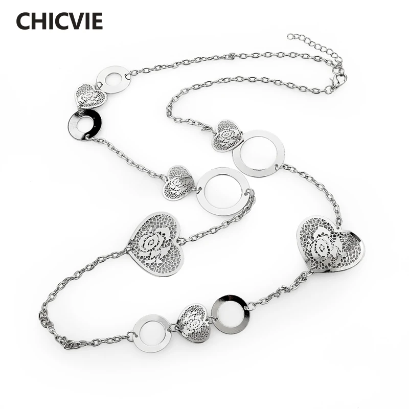 TOUCHEART Long Chain Designer Luxury Heart Necklace Pendant For Women Statement Stainless Steel Adjustable Necklace SNE150852
TOUCHEART Long Chain Designer Luxury Heart Necklace Pendant For Women Statement Stainless Steel Adjustable Necklace SNE150852