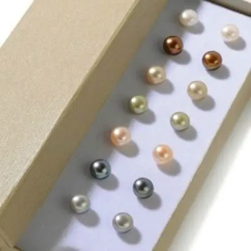 New fashion free shipping charming 7Sets 7-8mm Multicolor Cultured Pearl Stud Earrings AAA BV104
New fashion free shipping charming 7Sets 7-8mm Multicolor Cultured Pearl Stud Earrings AAA BV104