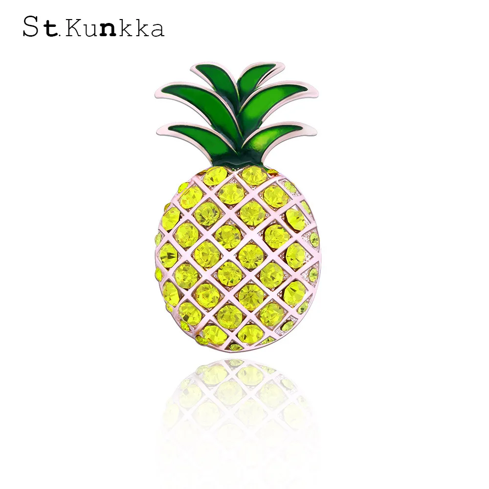 St.kunkka Pineapple Flower Brooch Gold Crystal Rhinestone Brooches For Women Bouquet Pins Wedding Party Badge Broach Jewelry New
St.kunkka Pineapple Flower Brooch Gold Crystal Rhinestone Brooches For Women Bouquet Pins Wedding Party Badge Broach Jewelry New