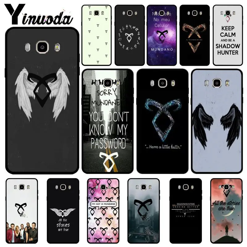 Yinuoda Shadowhunters Design Novelty Fundas Phone Case Cover For GALAXY s5 s6 edge edge plus s7 edge s8 plus s9
Yinuoda Shadowhunters Design Novelty Fundas Phone Case Cover For GALAXY s5 s6 edge edge plus s7 edge s8 plus s9