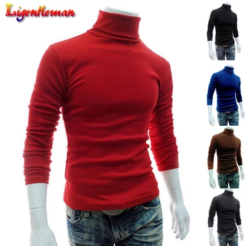 Men'S Sweater 2019 New Autumn Winter Men's Slim Fit Thin Brand Knitted Pullovers Men'S Turtleneck Solid Color Casual Sweater
Men'S Sweater 2019 New Autumn Winter Men's Slim Fit Thin Brand Knitted Pullovers Men'S Turtleneck Solid Color Casual Sweater