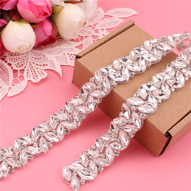 Handmade Rhinestone Applique Bride Wedding Crystal Rhinestone Belt Dress Dinner Girdle
Handmade Rhinestone Applique Bride Wedding Crystal Rhinestone Belt Dress Dinner Girdle