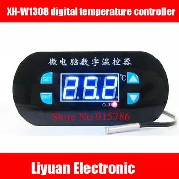 XH-W1308 digital temperature controller / NTC10k switch cooling / heating control / adjustable digital thermostat 0.1
XH-W1308 digital temperature controller / NTC10k switch cooling / heating control / adjustable digital thermostat 0.1