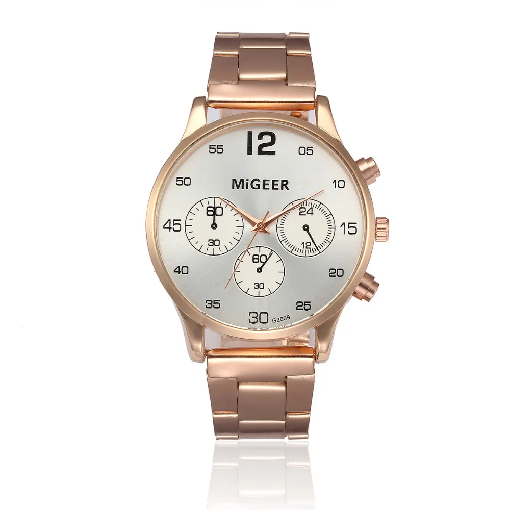 Fashion Men wrist watches Crystal Stainless Steel Rose Gold Silver Analog Quartz Watch Bracelet mens chronograph clock Kol Saati
Fashion Men wrist watches Crystal Stainless Steel Rose Gold Silver Analog Quartz Watch Bracelet mens chronograph clock Kol Saati