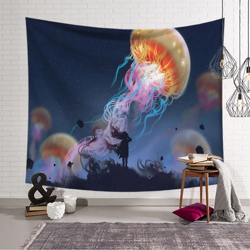 Psychedelic Jellyfish Tapestry Wall Hanging Wall Tapestry Window Tapestry Blanket Living Room Farmhouse Decor Shabby Chic
Psychedelic Jellyfish Tapestry Wall Hanging Wall Tapestry Window Tapestry Blanket Living Room Farmhouse Decor Shabby Chic