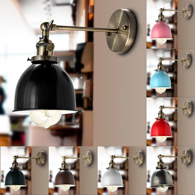Smuxi E27110-240V retro lamp restaurant aisle corridor pub cafe wall lamp bra wall sconce Industrial Home Lighting Bedside light
Smuxi E27110-240V retro lamp restaurant aisle corridor pub cafe wall lamp bra wall sconce Industrial Home Lighting Bedside light