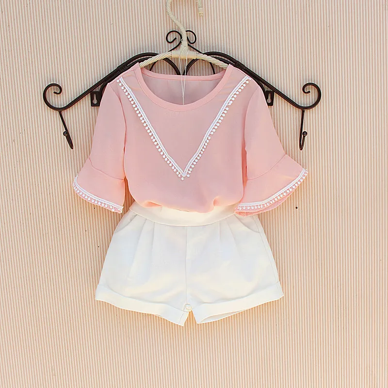 3-15Y New Summer Baby Toddler Teenage Children Girls Blouse Chiffon Short Sleeve Girl Tops And Blouses Shirts For Kids AA2310
3-15Y New Summer Baby Toddler Teenage Children Girls Blouse Chiffon Short Sleeve Girl Tops And Blouses Shirts For Kids AA2310