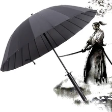 Sword Umbrella Japanese Long-Handle Anime Automatic Straight-Rod Creative
