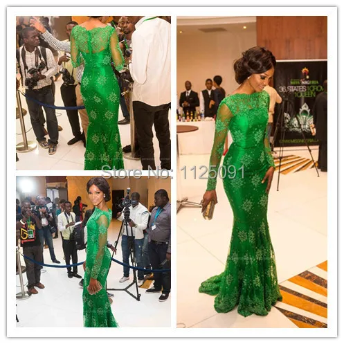 Fast Shipping New Miss Nigeria Red Carpet Dress Long Sleeves High Neck Mermaid Green Lace Celebrity Dress Formal Evening Dress
Fast Shipping New Miss Nigeria Red Carpet Dress Long Sleeves High Neck Mermaid Green Lace Celebrity Dress Formal Evening Dress