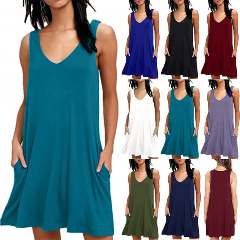 Skinfullysweet Brand New Women's Beachwear Swimwear Beachwear Summer Casual Dress Beach Blouse Loose Pockets Plain Pleated Dress
Skinfullysweet Brand New Women's Beachwear Swimwear Beachwear Summer Casual Dress Beach Blouse Loose Pockets Plain Pleated Dress