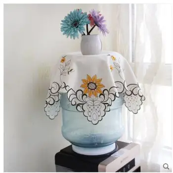 European pastoral fabric water dispenser cover lace water dispenser cover bucket cover multi-use dust cover cloth modern
European pastoral fabric water dispenser cover lace water dispenser cover bucket cover multi-use dust cover cloth modern