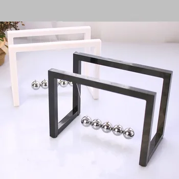 ABS Newtons Cradle Steel Balance Pendulum Ball Physics Science Fun Desk Toy Educational Teaching Accessory Gift White Black
ABS Newtons Cradle Steel Balance Pendulum Ball Physics Science Fun Desk Toy Educational Teaching Accessory Gift White Black