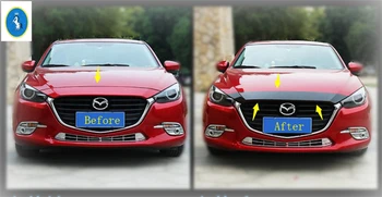 Yimaautotrims Auto Accessory Front Middle Up Grill Grille Around Hoods Cover Trim ABS For Mazda 3 Sedan Hatchback 2017 2018
Yimaautotrims Auto Accessory Front Middle Up Grill Grille Around Hoods Cover Trim ABS For Mazda 3 Sedan Hatchback 2017 2018
