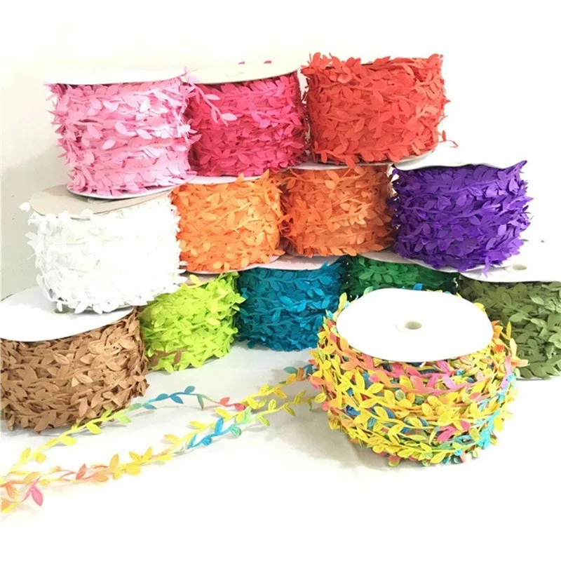 2Yards Silk Leaf-Shaped Handmake Artificial Green Leaves for Wedding Decoration DIY Wreath Gift Scrapbooking Craft Fake Flower
2Yards Silk Leaf-Shaped Handmake Artificial Green Leaves for Wedding Decoration DIY Wreath Gift Scrapbooking Craft Fake Flower