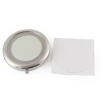 DIY Deco Makeup Mirror Blank Compact Mirror Silver Round Mirror with Bottom Embossing + Epoxy Sticker
DIY Deco Makeup Mirror Blank Compact Mirror Silver Round Mirror with Bottom Embossing + Epoxy Sticker