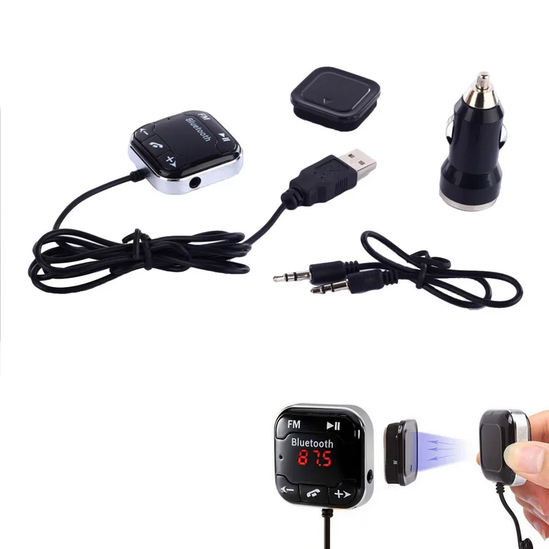 Mayitr Bluetooth 4.0 FM Transmitter Mini LCD Handsfree Wireless FM Transmitter Bluetooth Car Mp3 Player Kit USB SD For BT-760
Mayitr Bluetooth 4.0 FM Transmitter Mini LCD Handsfree Wireless FM Transmitter Bluetooth Car Mp3 Player Kit USB SD For BT-760