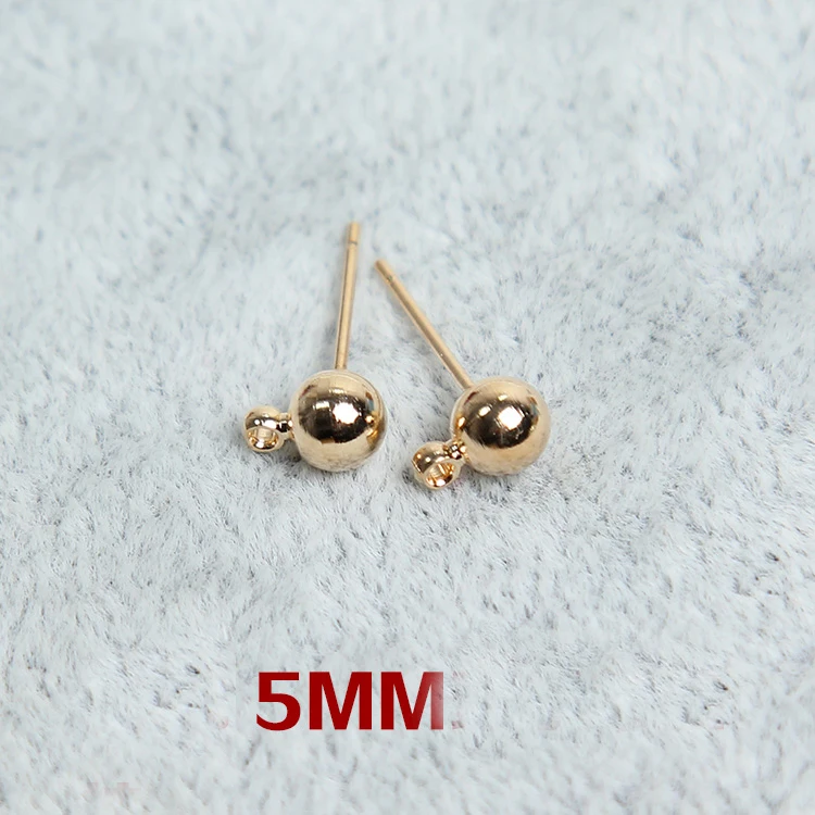 STENYA DIY 5mm Round ball Hanging Earrings Pins Hook jewelry Findings Clasps Loops Dangle Accessories Material Components
STENYA DIY 5mm Round ball Hanging Earrings Pins Hook jewelry Findings Clasps Loops Dangle Accessories Material Components