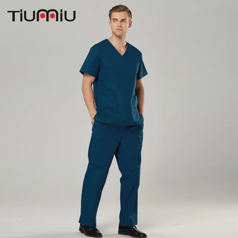 New V-Neck Summer Doctor Nurse Uniforms Hospital Medical Beauty Salon Scrub Set Short Sleeve Men Unisex Surgical Medical Uniform
New V-Neck Summer Doctor Nurse Uniforms Hospital Medical Beauty Salon Scrub Set Short Sleeve Men Unisex Surgical Medical Uniform