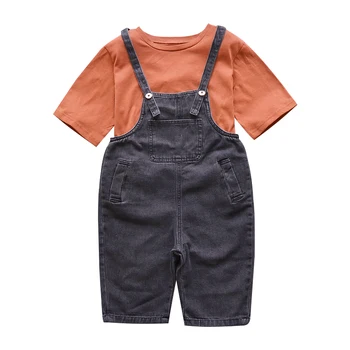 Kids Clothing Sets For Girls Outfits Summer O-neck T-shirts & Denim Overalls 2Pcs Brand Children Suits 4 6 8 10 12Y Tees & Jeans
Kids Clothing Sets For Girls Outfits Summer O-neck T-shirts & Denim Overalls 2Pcs Brand Children Suits 4 6 8 10 12Y Tees & Jeans