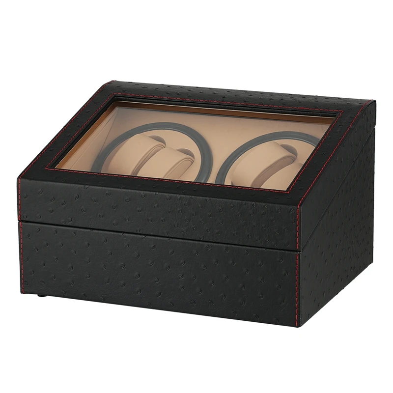 6+4 Double Head Watch Winder Luxury Black Carbon Fiber Quiet Motor Watch Holder Shaker Storage Collection Display Jewelry Winder
6+4 Double Head Watch Winder Luxury Black Carbon Fiber Quiet Motor Watch Holder Shaker Storage Collection Display Jewelry Winder