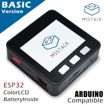 M5Stack Series ESP32 Basic Core Development Kit Extensible Micro Control Wifi Esp32 Ble IoT Prototype Board for Arduino ZK15
M5Stack Series ESP32 Basic Core Development Kit Extensible Micro Control Wifi Esp32 Ble IoT Prototype Board for Arduino ZK15