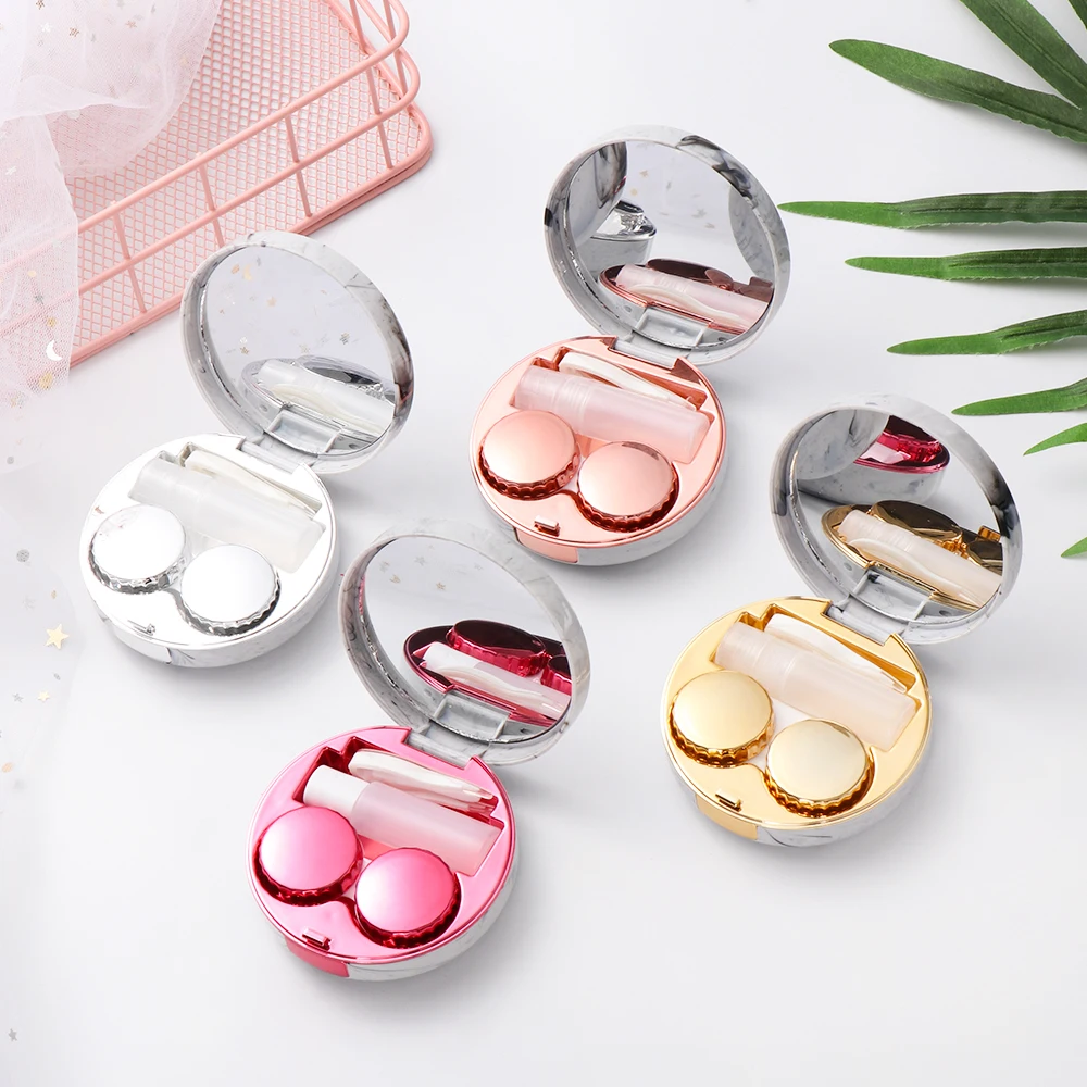 1 Set Unisex Cute Marble Stripe Contact Lens Case Travel Glasses Lenses Box Eyes Care Holder Container Eyewear Accessories Kit
1 Set Unisex Cute Marble Stripe Contact Lens Case Travel Glasses Lenses Box Eyes Care Holder Container Eyewear Accessories Kit