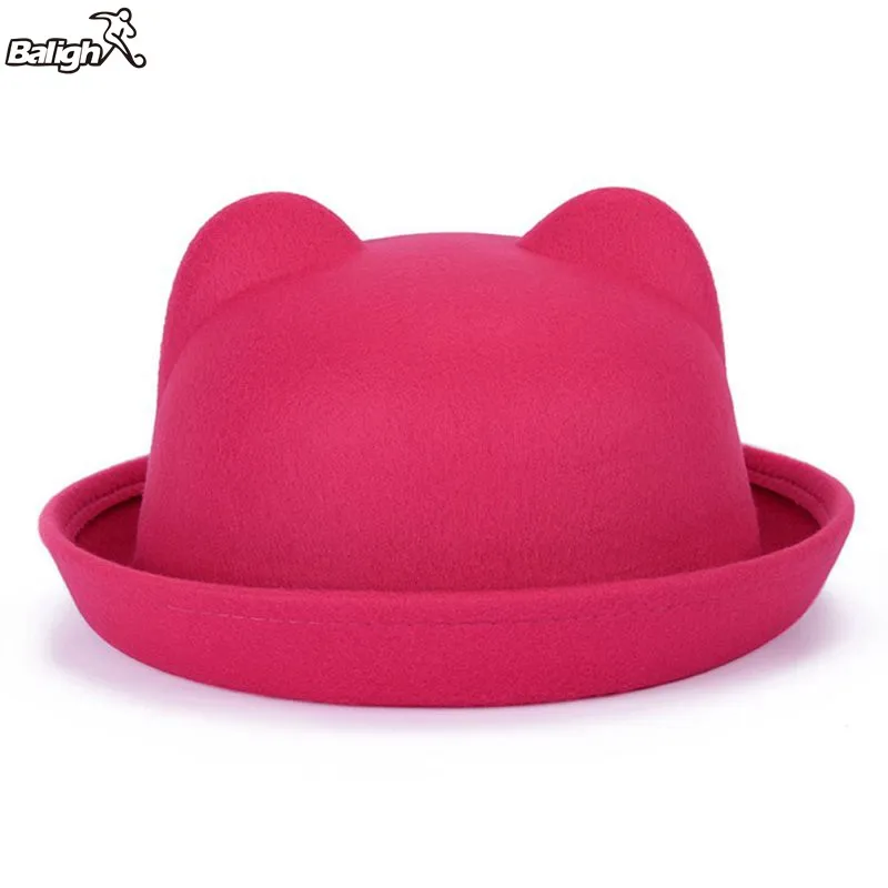 Women Winter Devil Hat Cute Kitty Cat Ears Wool Derby Bowler Sports Hiking Caps
Women Winter Devil Hat Cute Kitty Cat Ears Wool Derby Bowler Sports Hiking Caps