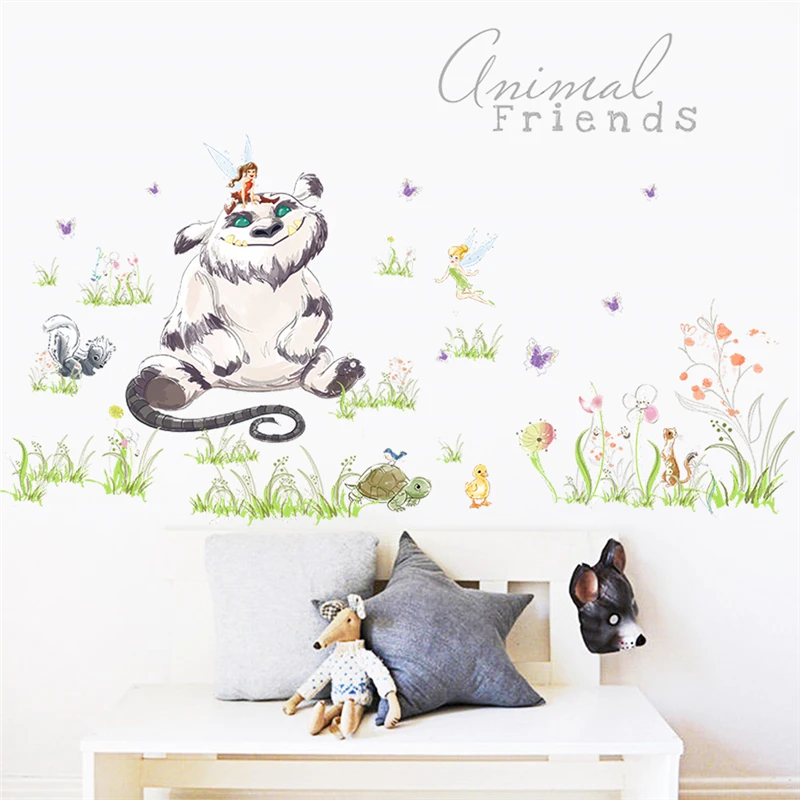 cute warm Animal Friends Cat Flower Fairy Flower home decals wall sticker for kids room baby bedroom wall art stickers
cute warm Animal Friends Cat Flower Fairy Flower home decals wall sticker for kids room baby bedroom wall art stickers