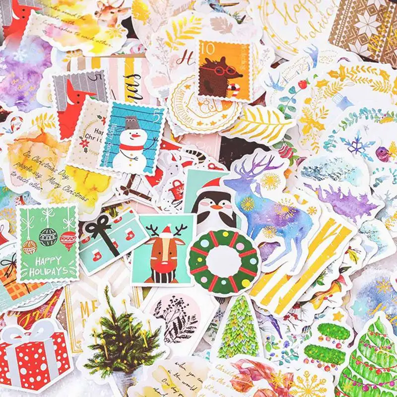 40pcs/box Stationery Stickers DIY Chrismas Sticky Paper For Decoration Diary Scrapbooking
40pcs/box Stationery Stickers DIY Chrismas Sticky Paper For Decoration Diary Scrapbooking