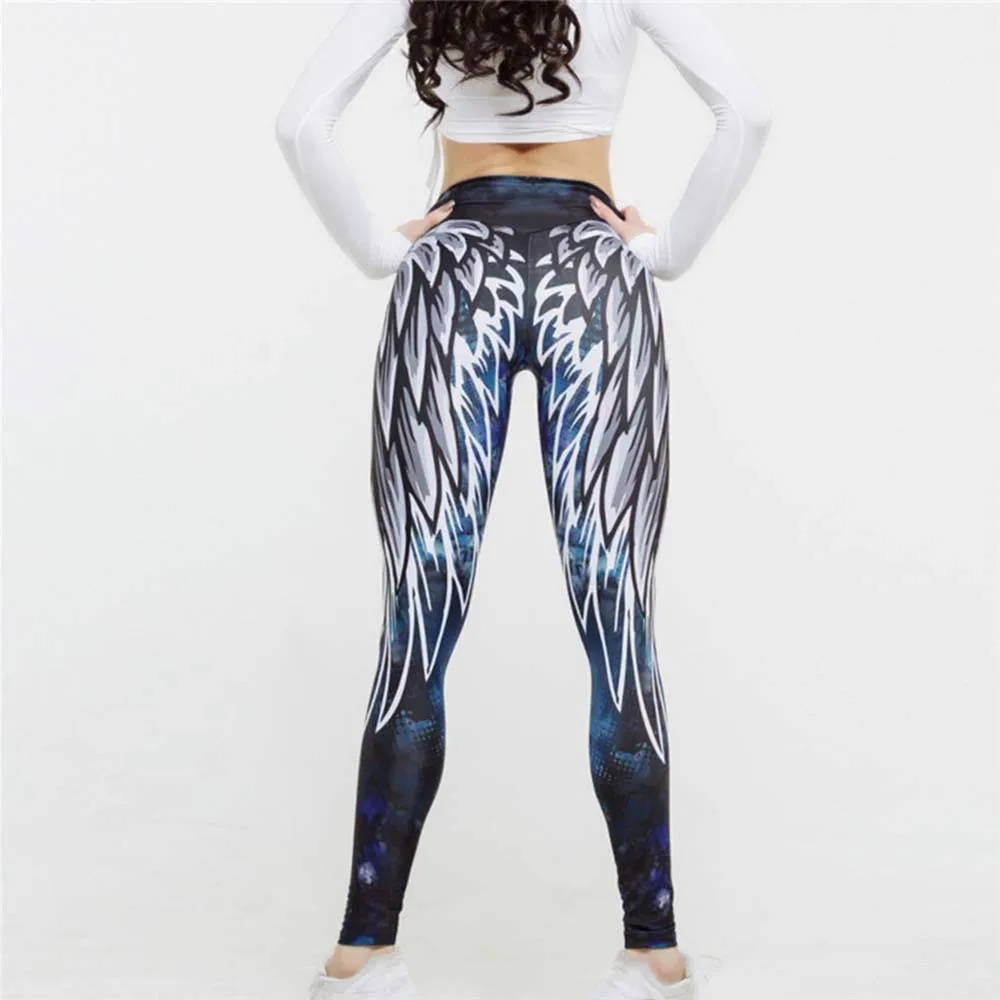 KLV fitness sport leggings Womens Wing Printed Yoga Skinny leggings gym Workout Leggings Fitness Pants #@%
KLV fitness sport leggings Womens Wing Printed Yoga Skinny leggings gym Workout Leggings Fitness Pants #@%