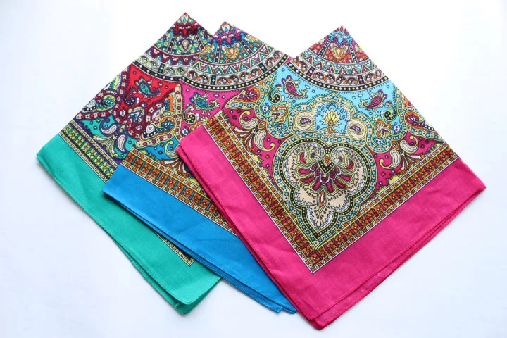 Bohemia Style Paisley Cotton Bandana Party Handkerchief Ladies Headband Headscarf Neckerchief Men Pocket Square SUJASANMY TJ9028
Bohemia Style Paisley Cotton Bandana Party Handkerchief Ladies Headband Headscarf Neckerchief Men Pocket Square SUJASANMY TJ9028