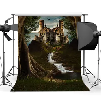 Photography Backdrop Castle Dreamy World Fairy Tale Forest Cascade Green Pool Grass Field Fantasy Landscape Backdrops
Photography Backdrop Castle Dreamy World Fairy Tale Forest Cascade Green Pool Grass Field Fantasy Landscape Backdrops