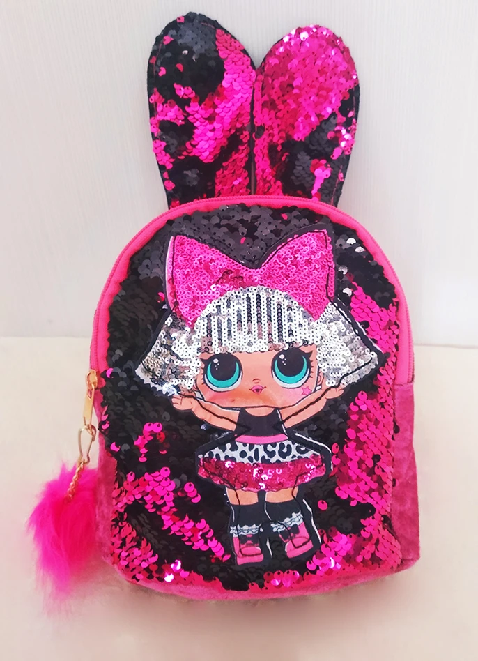 Surprise Baby Doll Bag Kid Holographic Backpack Surprise Girl Lovely Bag Rucksack Holograph Children For School with Ears
Surprise Baby Doll Bag Kid Holographic Backpack Surprise Girl Lovely Bag Rucksack Holograph Children For School with Ears
