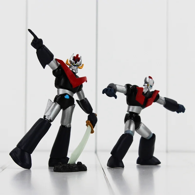 2pcs/lot Anime Mazinger Z PVC action Figure Model Toys Doll For Collection childrens Gift Free shipping
2pcs/lot Anime Mazinger Z PVC action Figure Model Toys Doll For Collection childrens Gift Free shipping