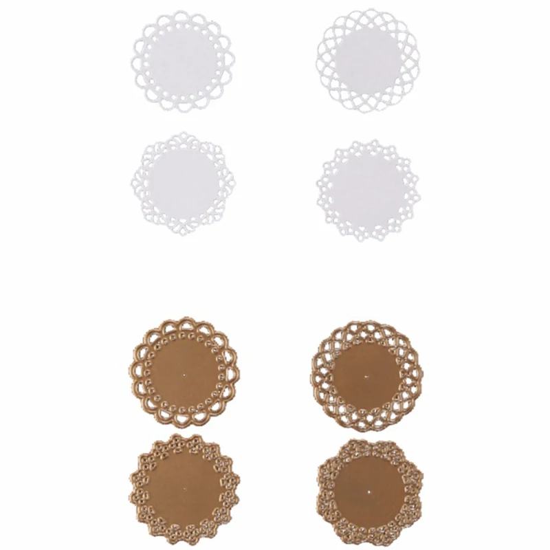 Swovo 4pcs Flowers Border Embossing Dies Decor Metal Steel Cutting Dies for DIY Scrapbooking Album Photo Card Embossing Die
Swovo 4pcs Flowers Border Embossing Dies Decor Metal Steel Cutting Dies for DIY Scrapbooking Album Photo Card Embossing Die