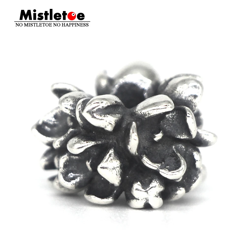Mistletoe Genuine 925 Sterling Silver Flower Cluster Hyacinth Charm Bead Fit European Bracelet Jewelry
Mistletoe Genuine 925 Sterling Silver Flower Cluster Hyacinth Charm Bead Fit European Bracelet Jewelry