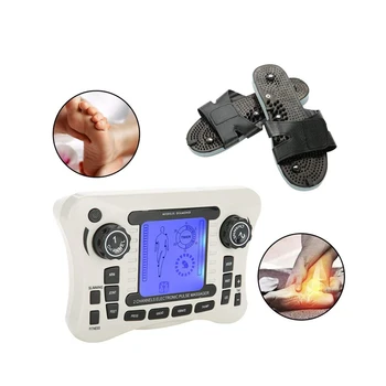 Dual Channel Electrical Stimulator Tens Unit Full Body Massager Physiotherapy Apparatus + Magnet Therapy Foot Slipper
Dual Channel Electrical Stimulator Tens Unit Full Body Massager Physiotherapy Apparatus + Magnet Therapy Foot Slipper
