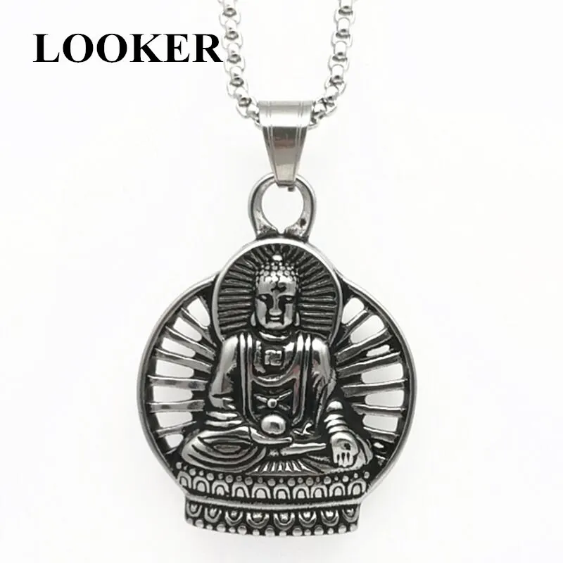 LOOKER Samantabhadra Patron Saint Necklace Carved Buddha Lucky Amulet Pendant Necklace For Women Men Pendants Jewelry
LOOKER Samantabhadra Patron Saint Necklace Carved Buddha Lucky Amulet Pendant Necklace For Women Men Pendants Jewelry