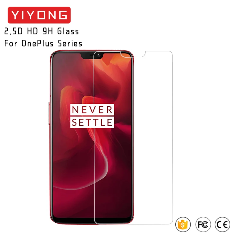 YIYONG 2.5D HD Glass For Oneplus 7T 6T 5T 3T Tempered Glass Screen Protector For OnePlus One Plus X 3 5 6 7 T 7t 6t 5t 3t Glass
YIYONG 2.5D HD Glass For Oneplus 7T 6T 5T 3T Tempered Glass Screen Protector For OnePlus One Plus X 3 5 6 7 T 7t 6t 5t 3t Glass