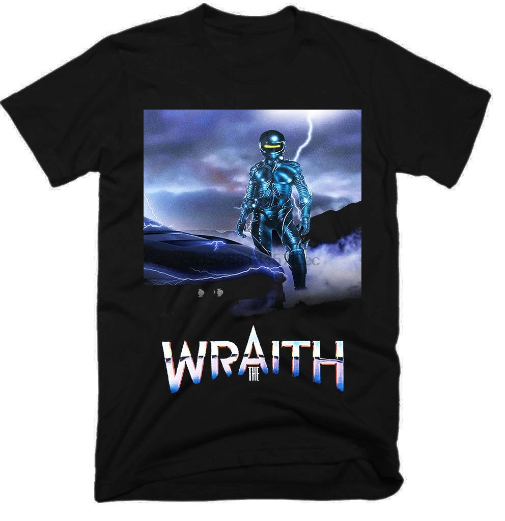 The Wraith Movie Mens Tshirts Fitness Clothing T Shirt Cool Logo T Shirts 100% Cotton T-Shirt Big Size Men
The Wraith Movie Mens Tshirts Fitness Clothing T Shirt Cool Logo T Shirts 100% Cotton T-Shirt Big Size Men