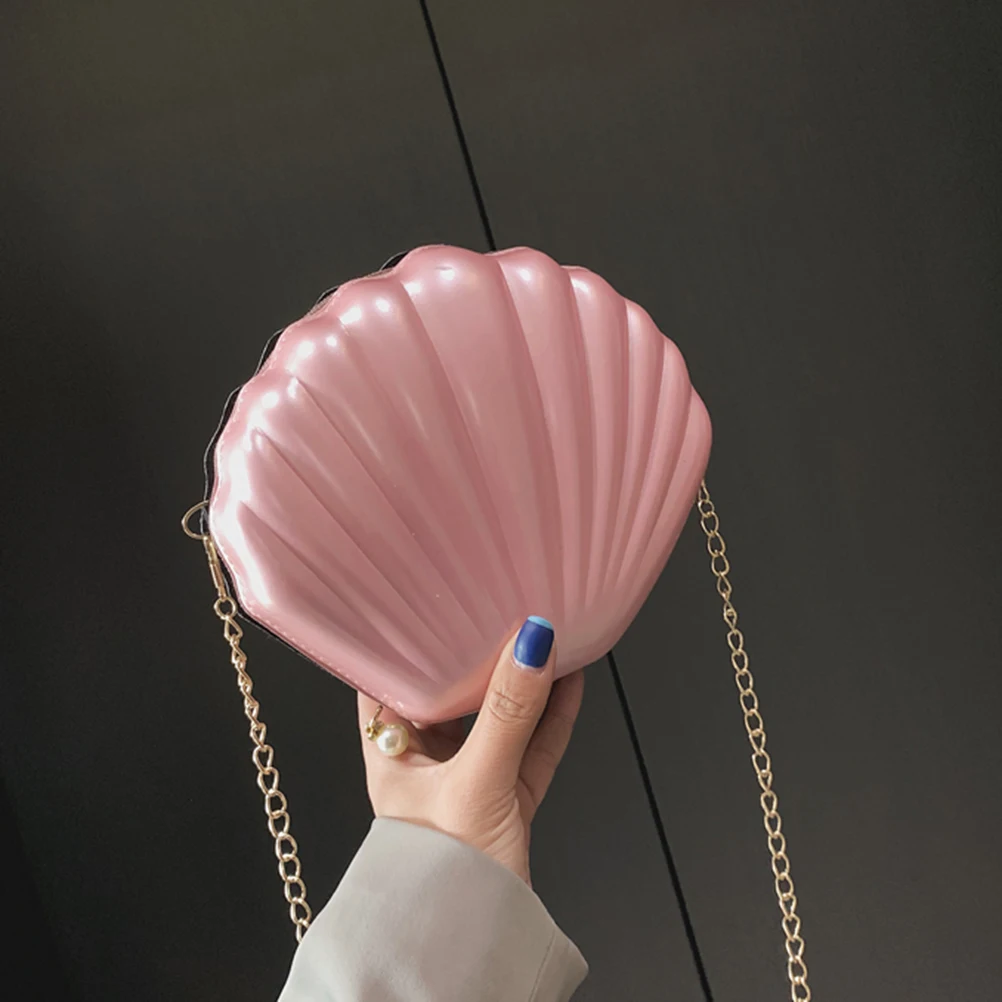 Women's Crossbody Bag Female Fashion Shell Shape Chain Shoulder pouch Clutch Girl's travel Messenger packet
Women's Crossbody Bag Female Fashion Shell Shape Chain Shoulder pouch Clutch Girl's travel Messenger packet