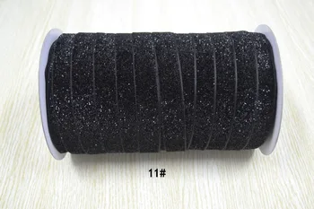 new arrive 5/8''(15mm) black Glitter Velvet Ribbon, 100 yard/roll/color .14 colors can option (no elastic).
new arrive 5/8''(15mm) black Glitter Velvet Ribbon, 100 yard/roll/color .14 colors can option (no elastic).