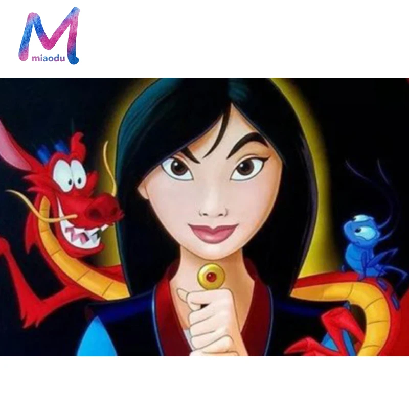 MIAODU Mulan Cartoon Diamond Painting Cartoon 5D Diamond Embroidery Needlework Rhinestone Cross Stitch Kit Diy Diamond Painting
MIAODU Mulan Cartoon Diamond Painting Cartoon 5D Diamond Embroidery Needlework Rhinestone Cross Stitch Kit Diy Diamond Painting
