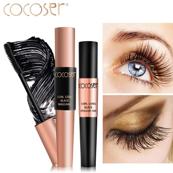 COCOSER Makeup Curling Thick Mascara 2 IN 1 Make up Waterproof Cosmetics Lengthening fast dry mascara
COCOSER Makeup Curling Thick Mascara 2 IN 1 Make up Waterproof Cosmetics Lengthening fast dry mascara