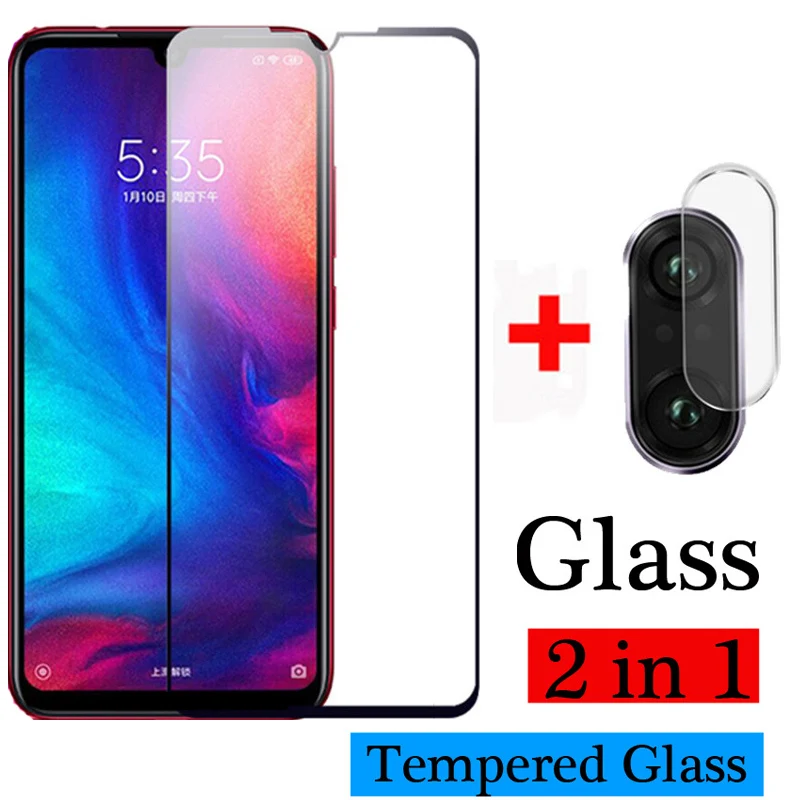 

2-in-1 Camera Lens Tempered Glass for Redmi 7A Note7 Pro K20 Pro Note 4X Glass Film Screen Protector for Xiaomi Mi 9T Pro 5X A1