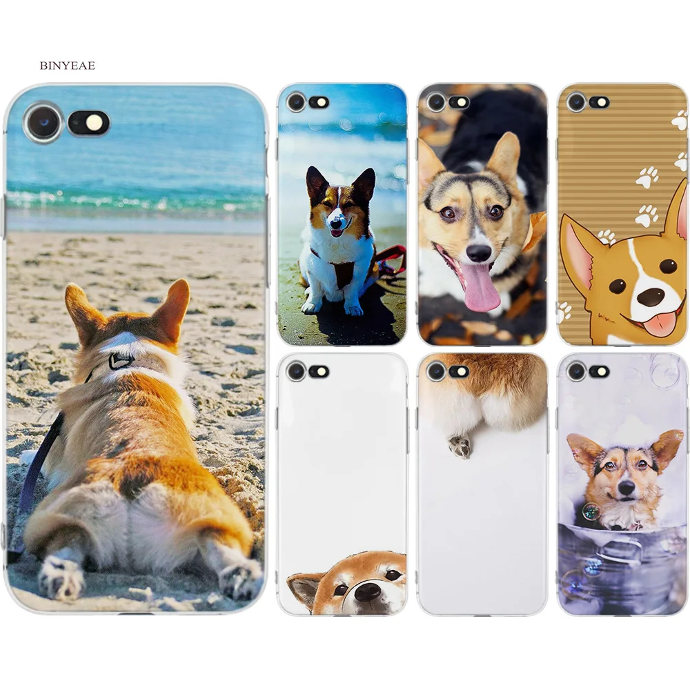 BINYEAE Super Cute Corgi Cartoon Dog Styles Soft TPU Silicone Case Cover Coque for iPhone 7 8 6 6S Plus X 5 5S SE 5C 7Plus 8Plus
BINYEAE Super Cute Corgi Cartoon Dog Styles Soft TPU Silicone Case Cover Coque for iPhone 7 8 6 6S Plus X 5 5S SE 5C 7Plus 8Plus