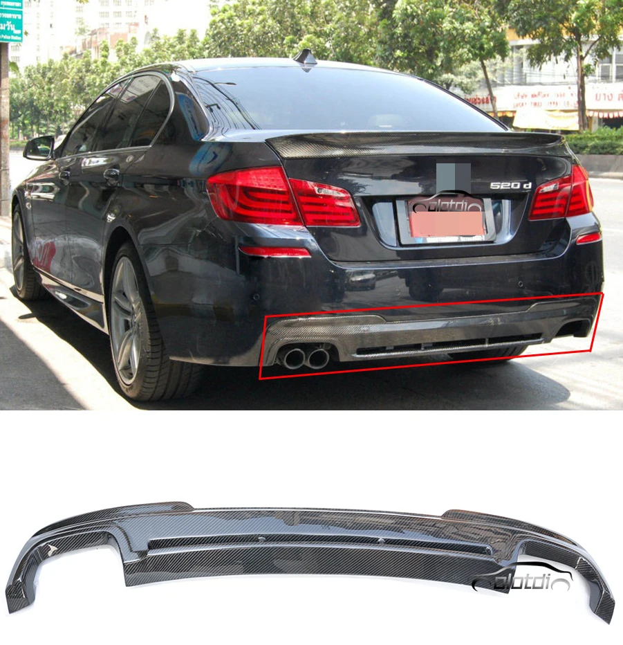 F10 H Style Car Styling Top Quality Real Carbon Fiber Rear Bumper Lip Diffuser for BMW F10 M-TECH M SPORT
F10 H Style Car Styling Top Quality Real Carbon Fiber Rear Bumper Lip Diffuser for BMW F10 M-TECH M SPORT