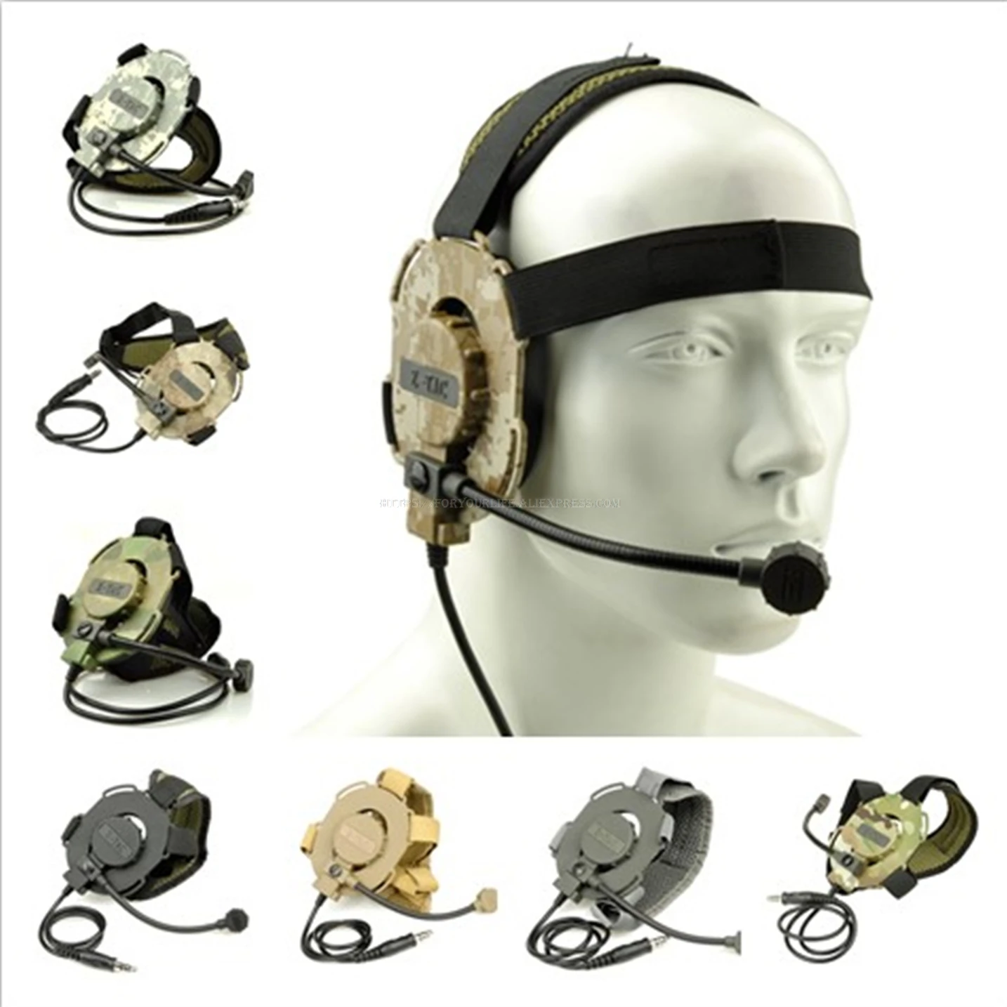 Z-TAC Tactical headset Bowman III Evo binaural adjustable unilateral tactical headphones Z029 Earphone Helmet For Hunting
Z-TAC Tactical headset Bowman III Evo binaural adjustable unilateral tactical headphones Z029 Earphone Helmet For Hunting